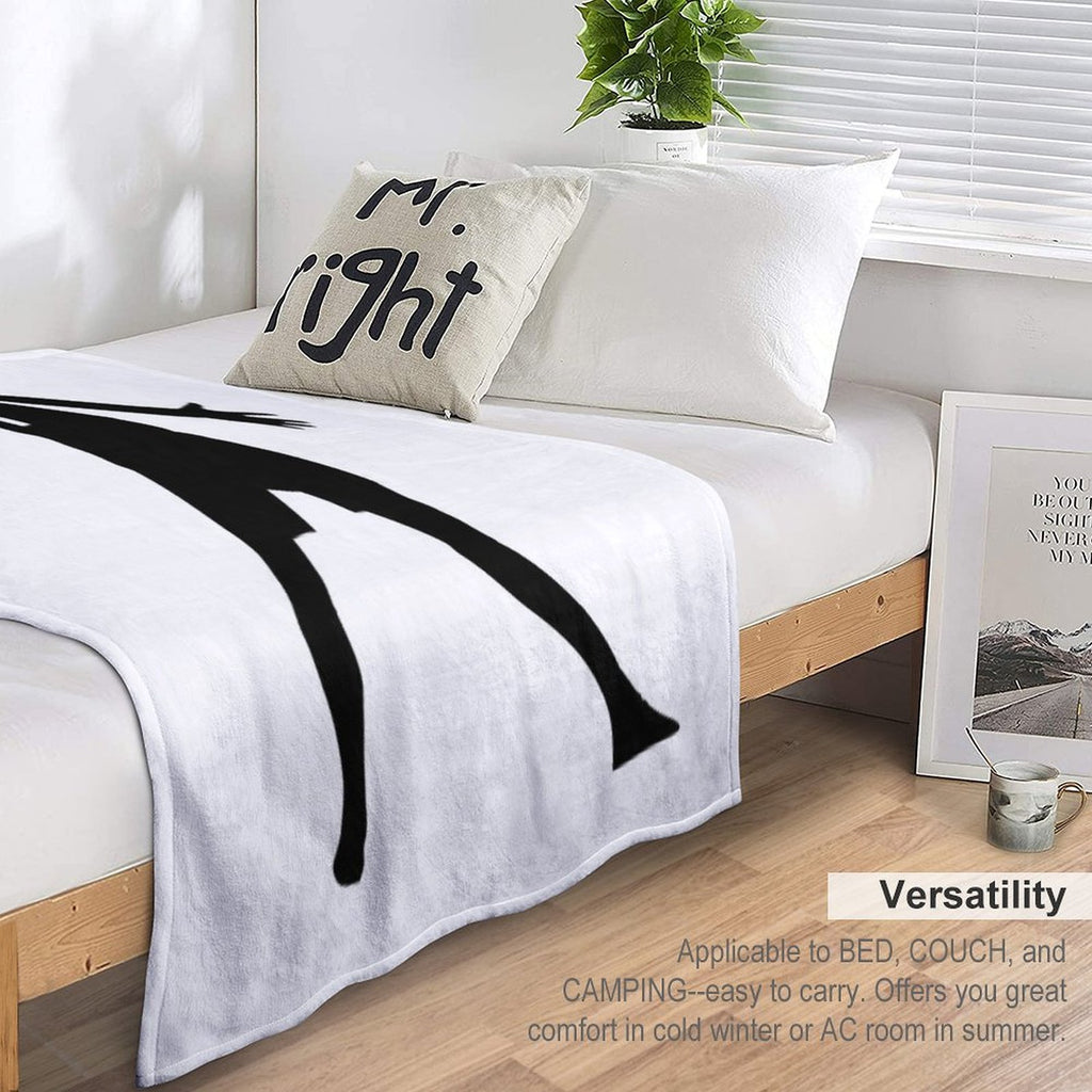 Christiano Ronaldo  CR7  Shadow Design Machine-washable Throw Blanket