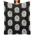 Cute Chonky Seal Durable Throw Blanket