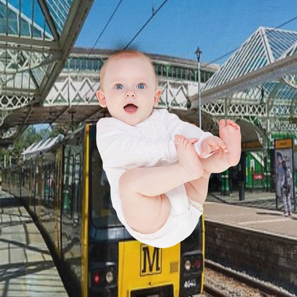 Tynemouth Metro Train Versatility Throw Blanket