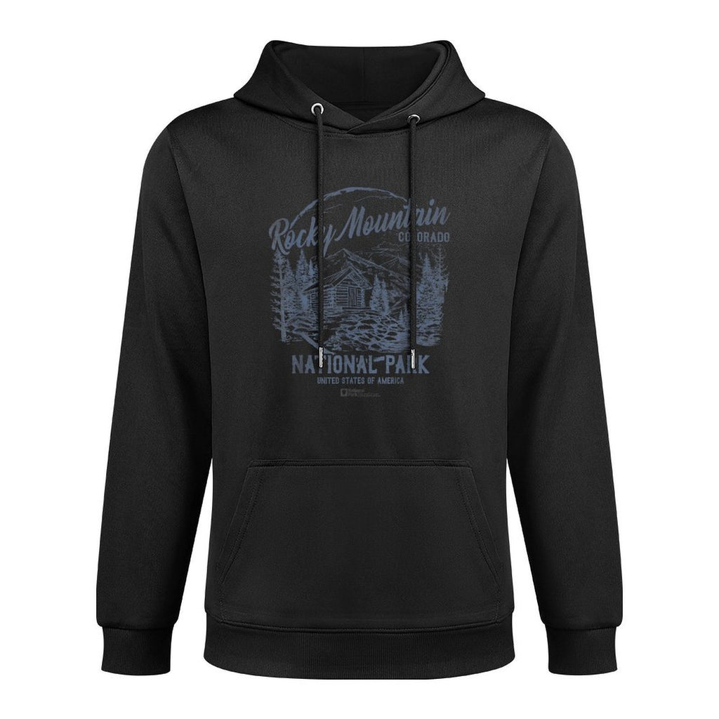 Rocky Mountain National Park Vintage Durable Construction Hoodie