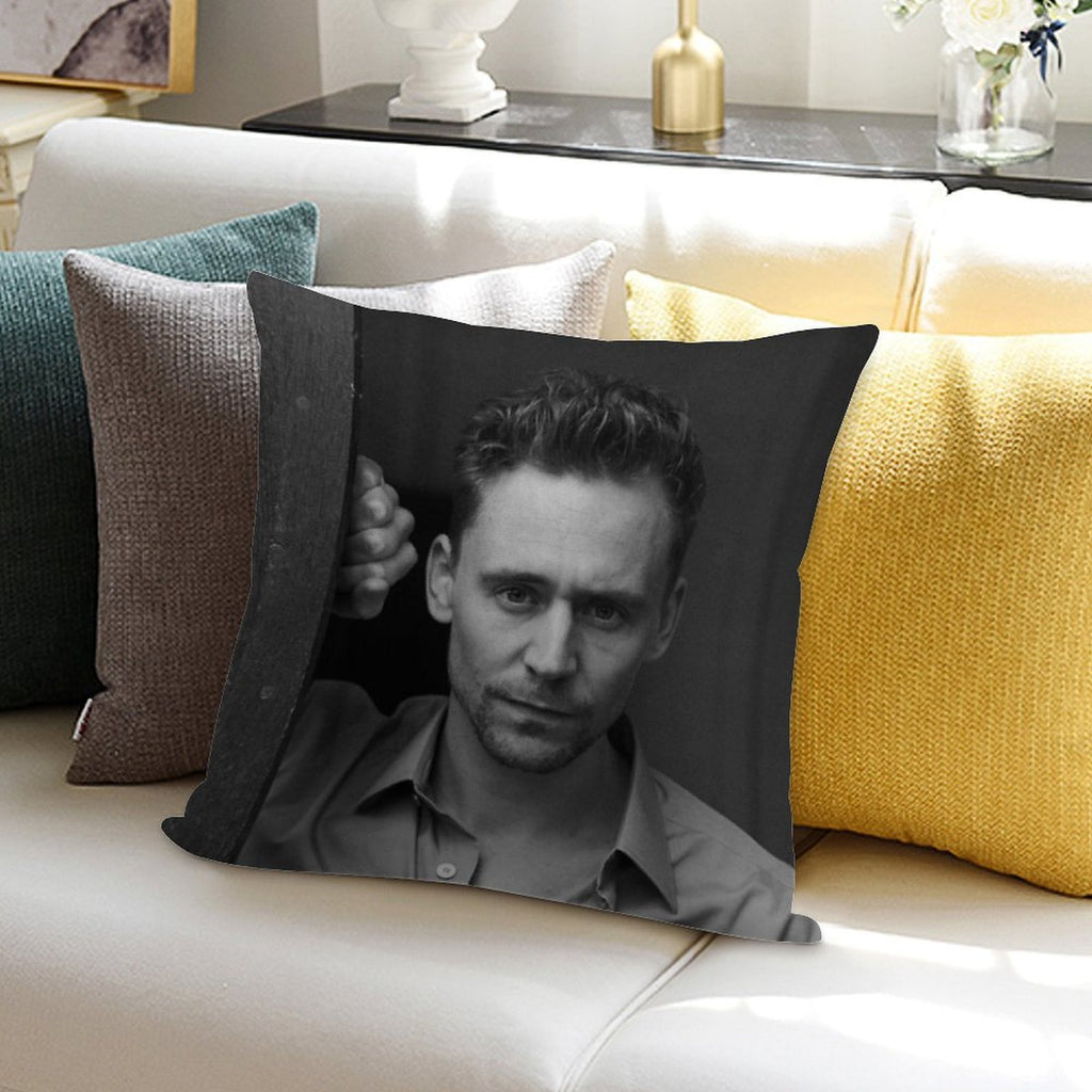 Tom Hiddleston Soft Style Accent Throw Pillow