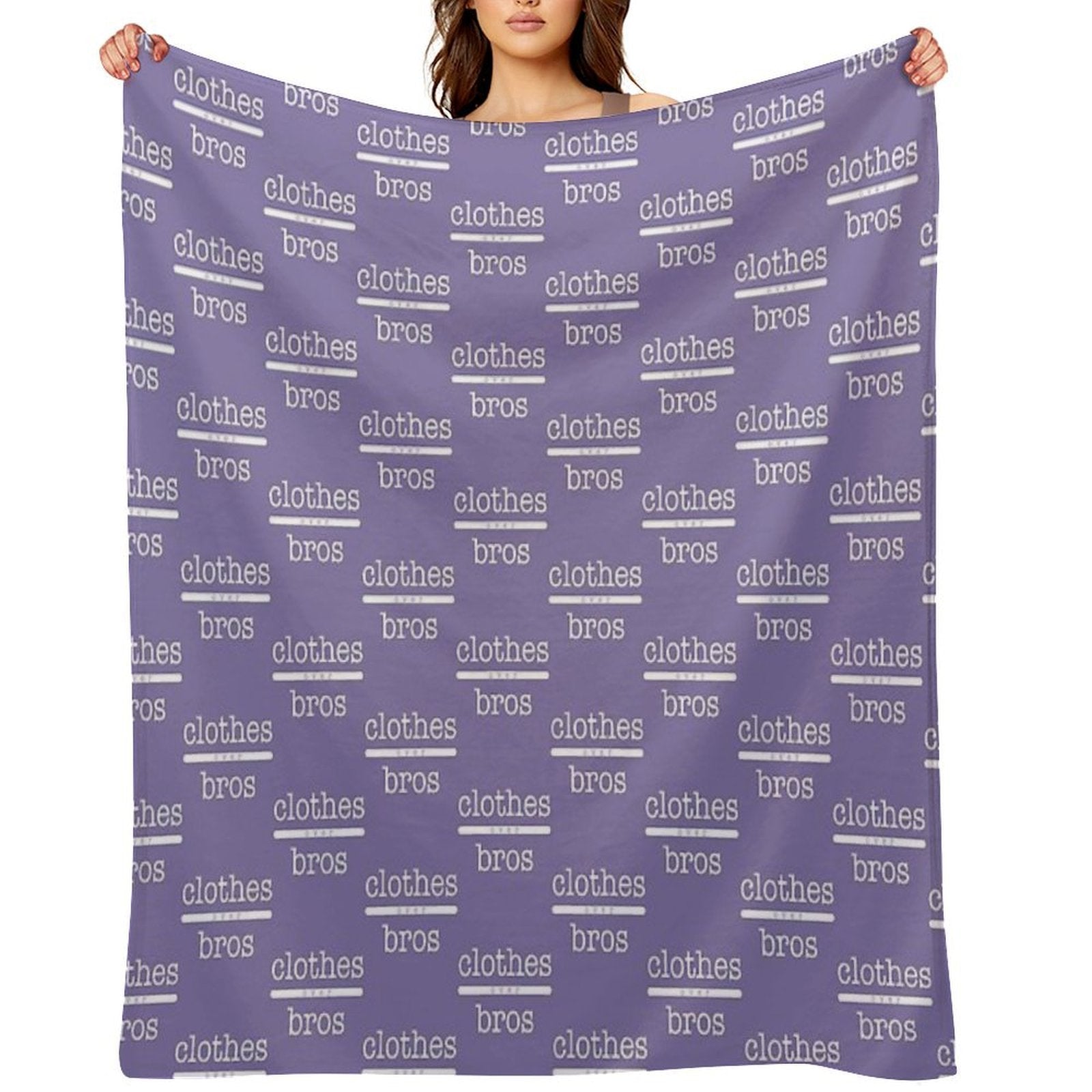 Clothes Over Bro's Shrink-resistant Throw Blanket