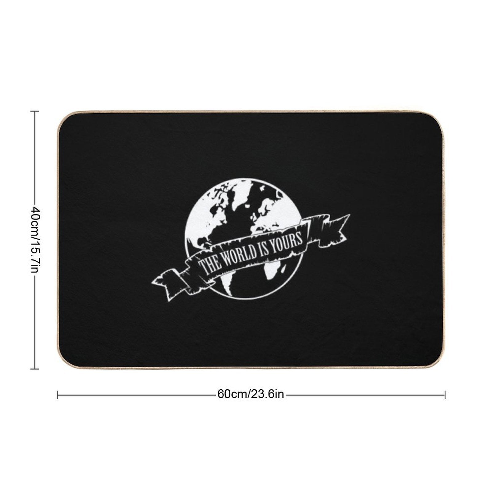 The World Is Yours, Tony  Anti-Trip Bath Mat