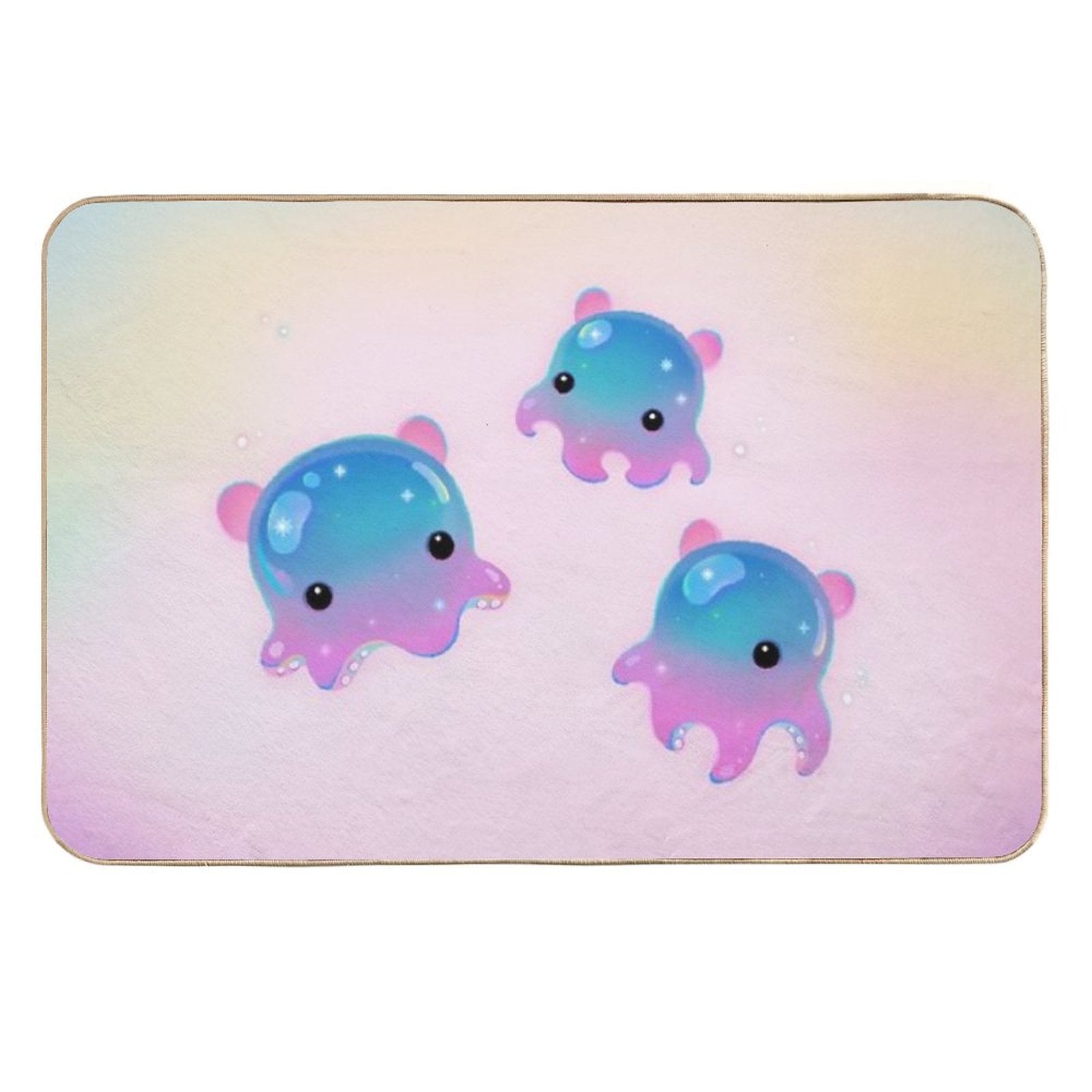 Grimpoteuthis (Dumbo Octopus)  Eco-Friendly Bath Mat