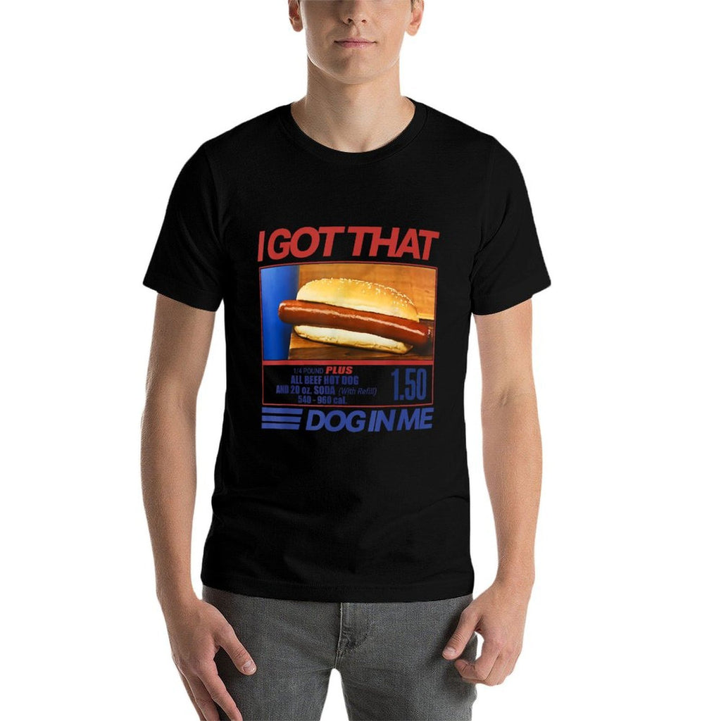I Got That Dog In Me Funny Hotdog Combo Vintage Meme  Breathable T-Shirt