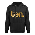 Girls Gold Ten 10th Birthday Versatile Streetwear Hoodie
