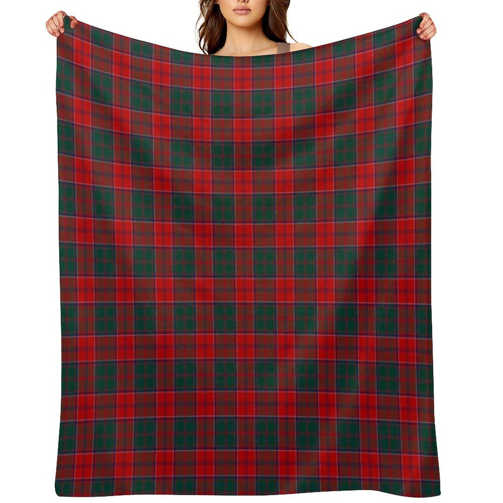 Clan Grant Tartan All-season Throw Blanket