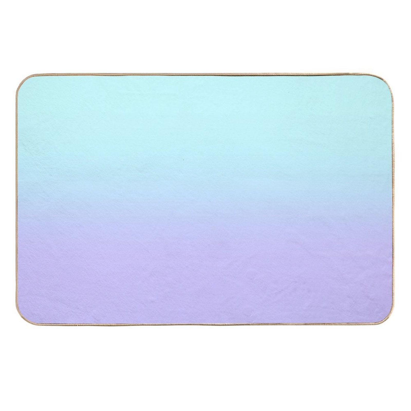 Aqua Lavender Gradient  Rapid-Drying Bath Mat