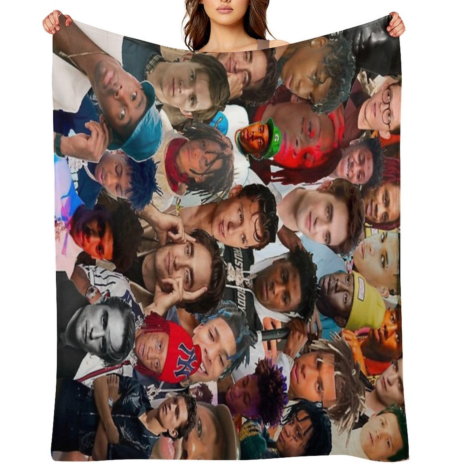Georgia’s Custom Design Sustainable Throw Blanket