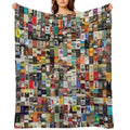 Classic Books Travel-friendly Throw Blanket