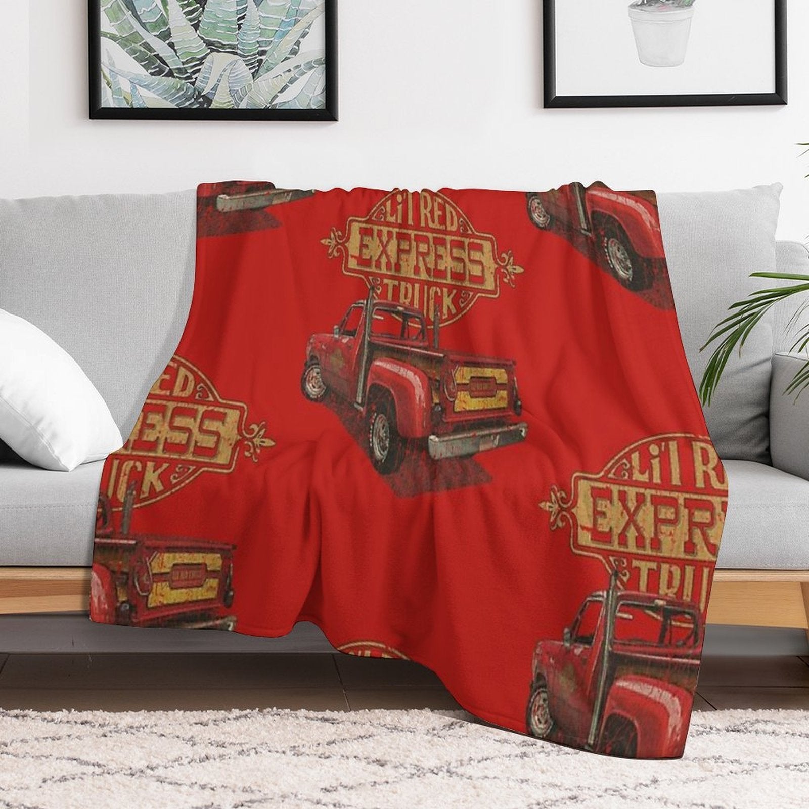 Lil' Red Express 1978 Durable Throw Blanket