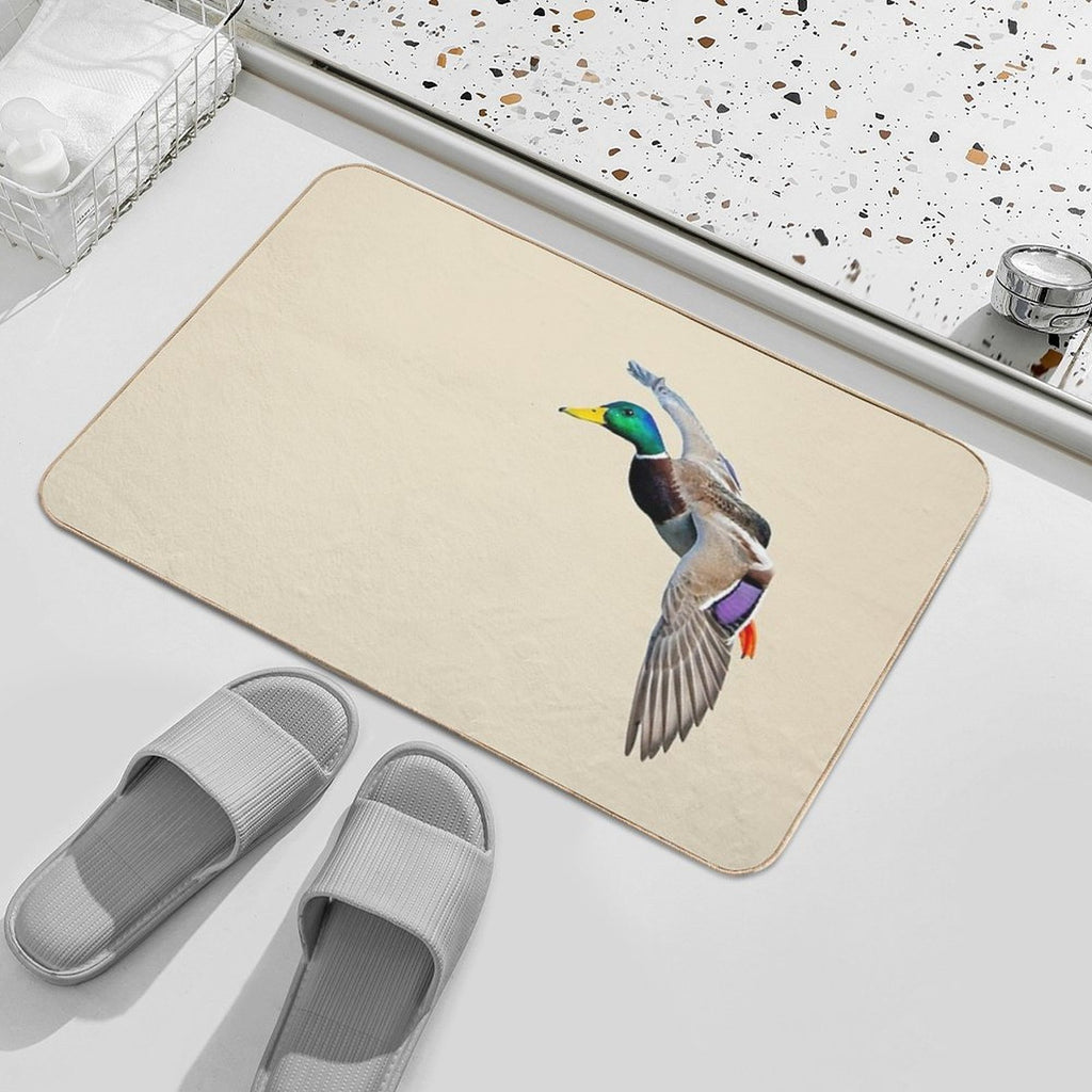 Coming Into Land  Stain-Proof Bath Mat