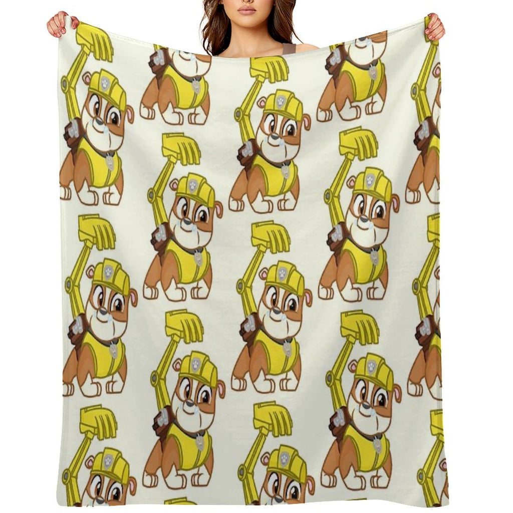 PAW Patrol Rubble Premium Throw Blanket