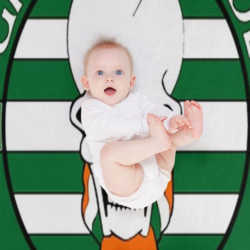 Green Brigade Durable Throw Blanket