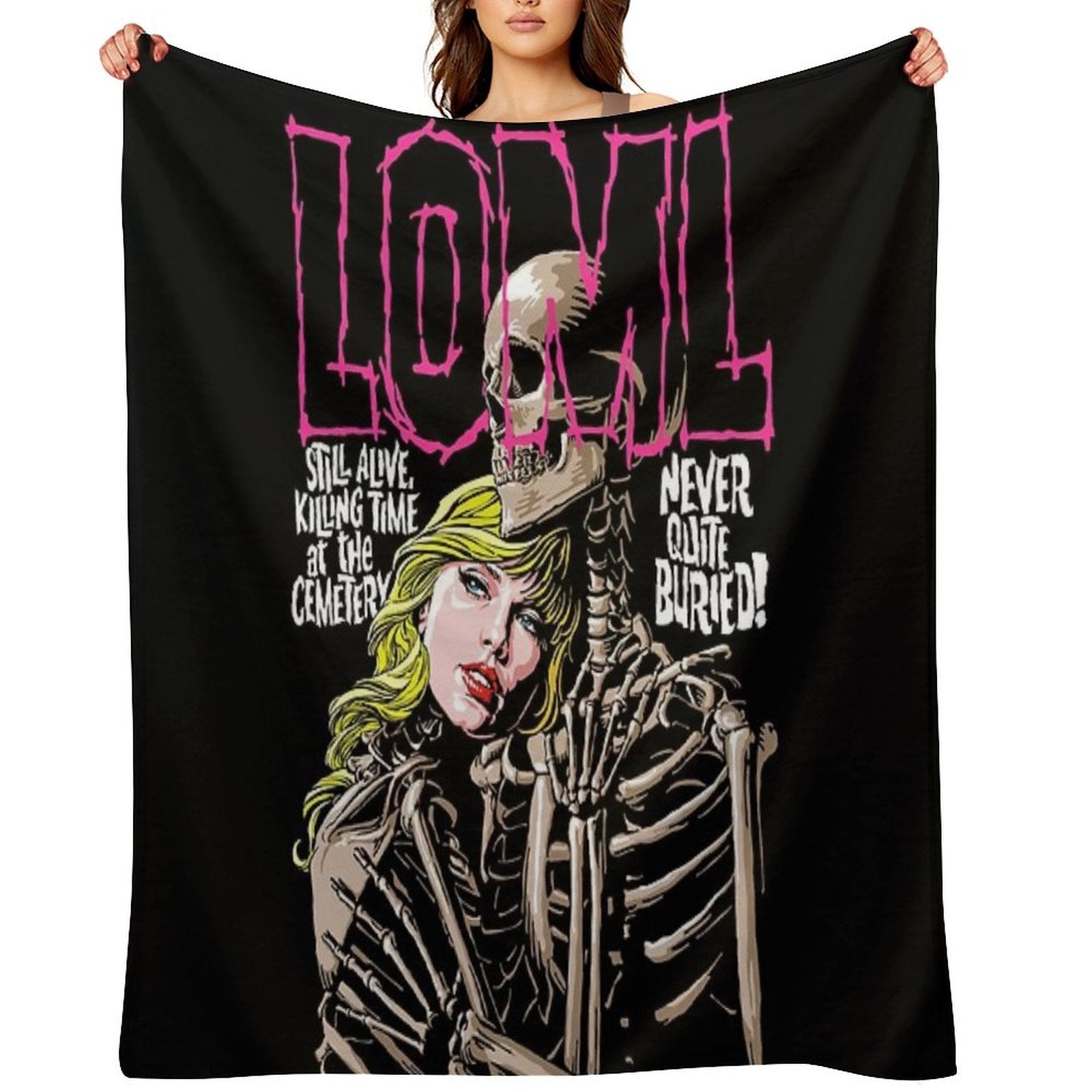 Never Quite Buried Comfort Throw Blanket