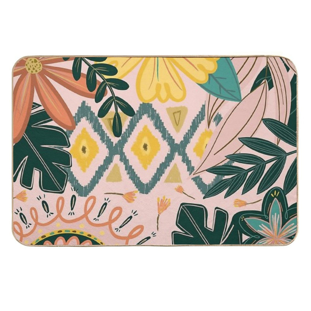 BOHO  Rapid-Drying Bath Mat