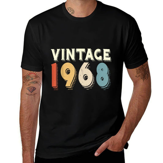 Vintage 1968 Classic Retro 50th Birthday  Versatile T-Shirt