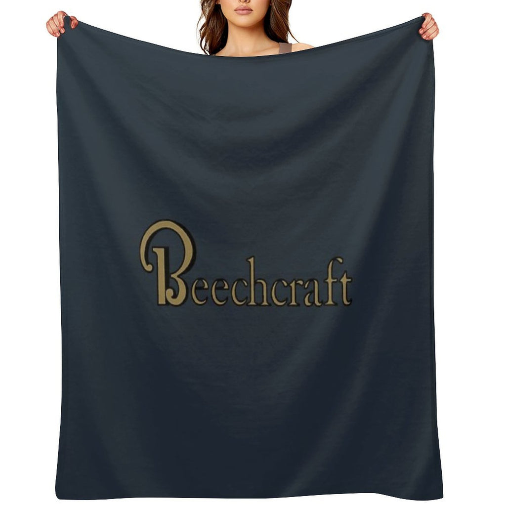 BEST SELLER  Beechcraft Bonanza Merchandise Essential TShirt263 Shrink-resistant Throw Blanket