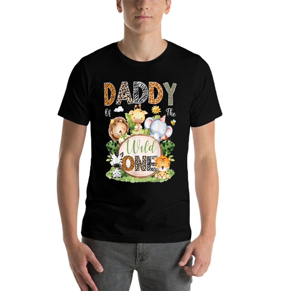 Daddy Of The Wild One 1St Birthday Kids Safari Jungle  Classic T-Shirt