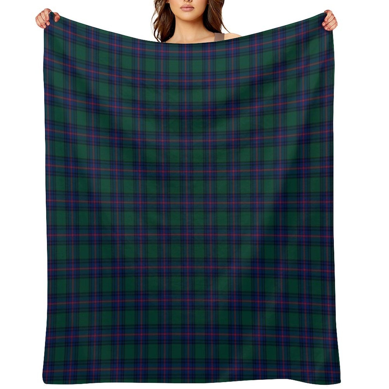 Clan Shaw Tartan Quick-dry Throw Blanket