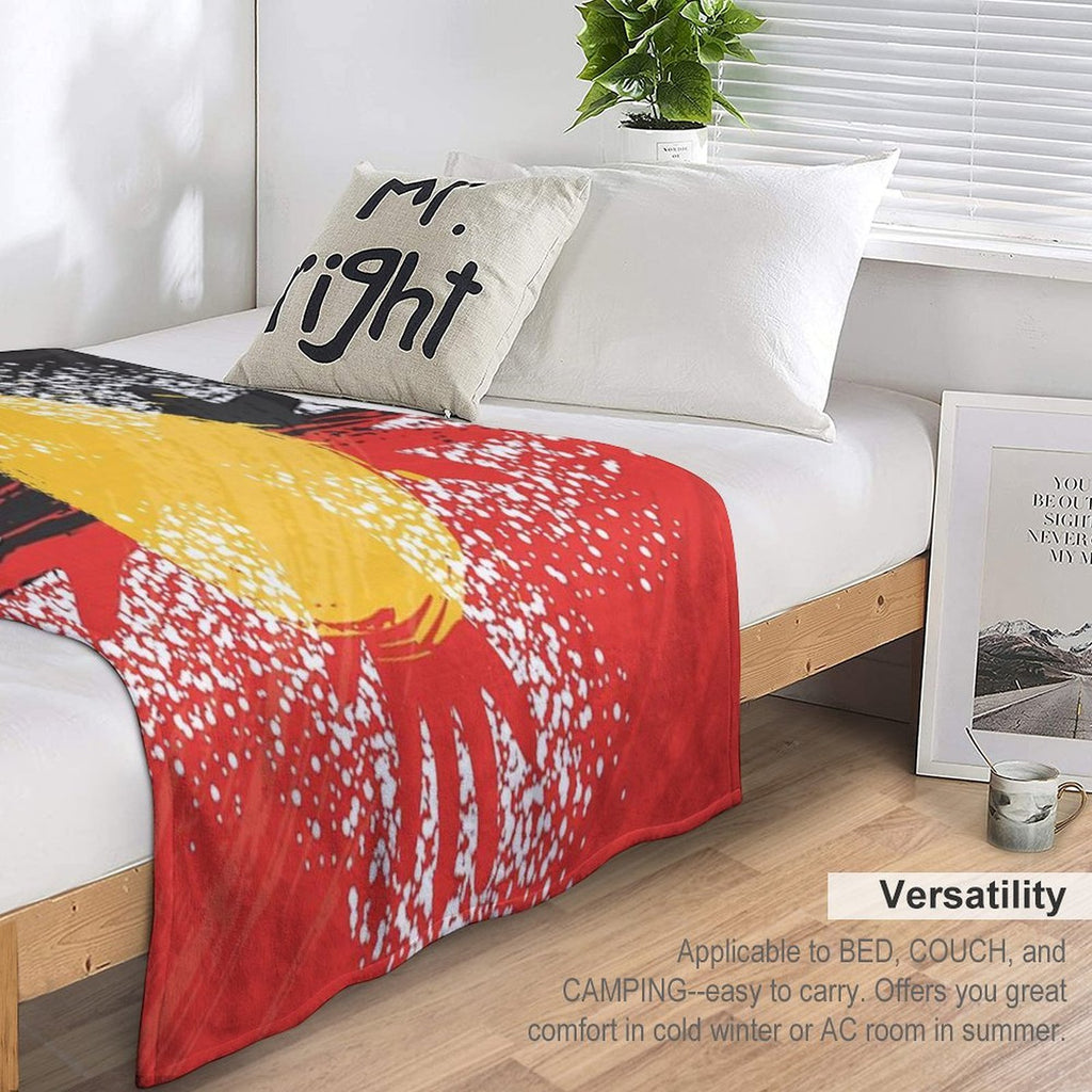 Awesome Aboriginal Art Comfort Throw Blanket