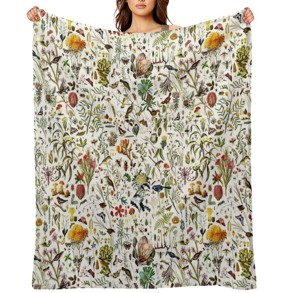 Biology Australia. Plush Throw Blanket