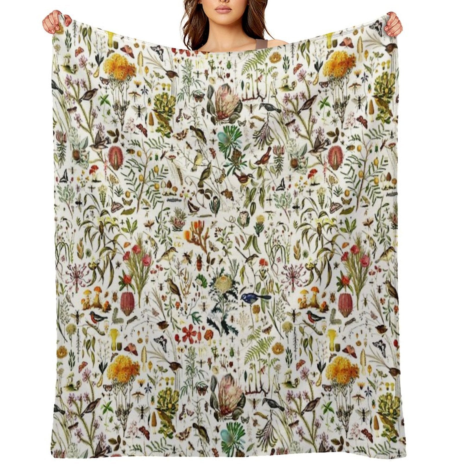 Biology Australia. Plush Throw Blanket