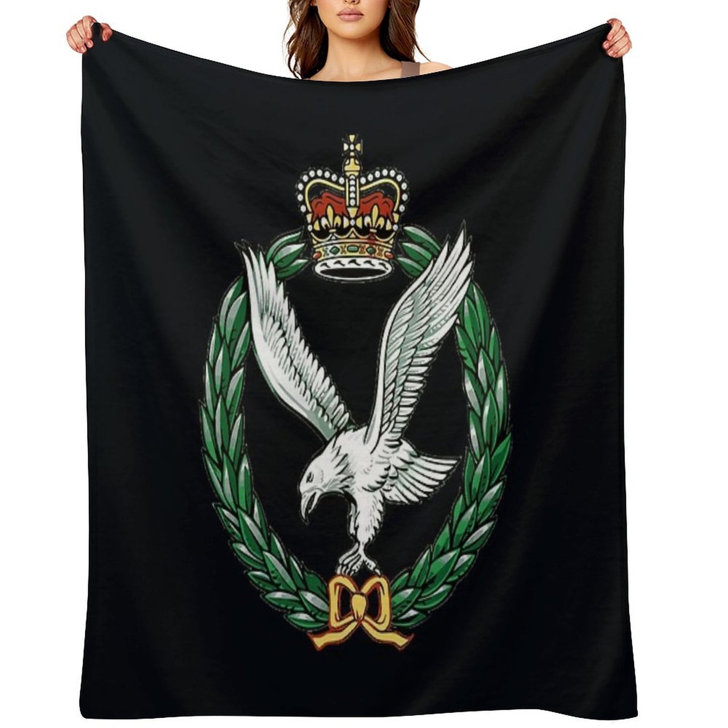 Army Air Corps (AAC) British Army Versatility Throw Blanket