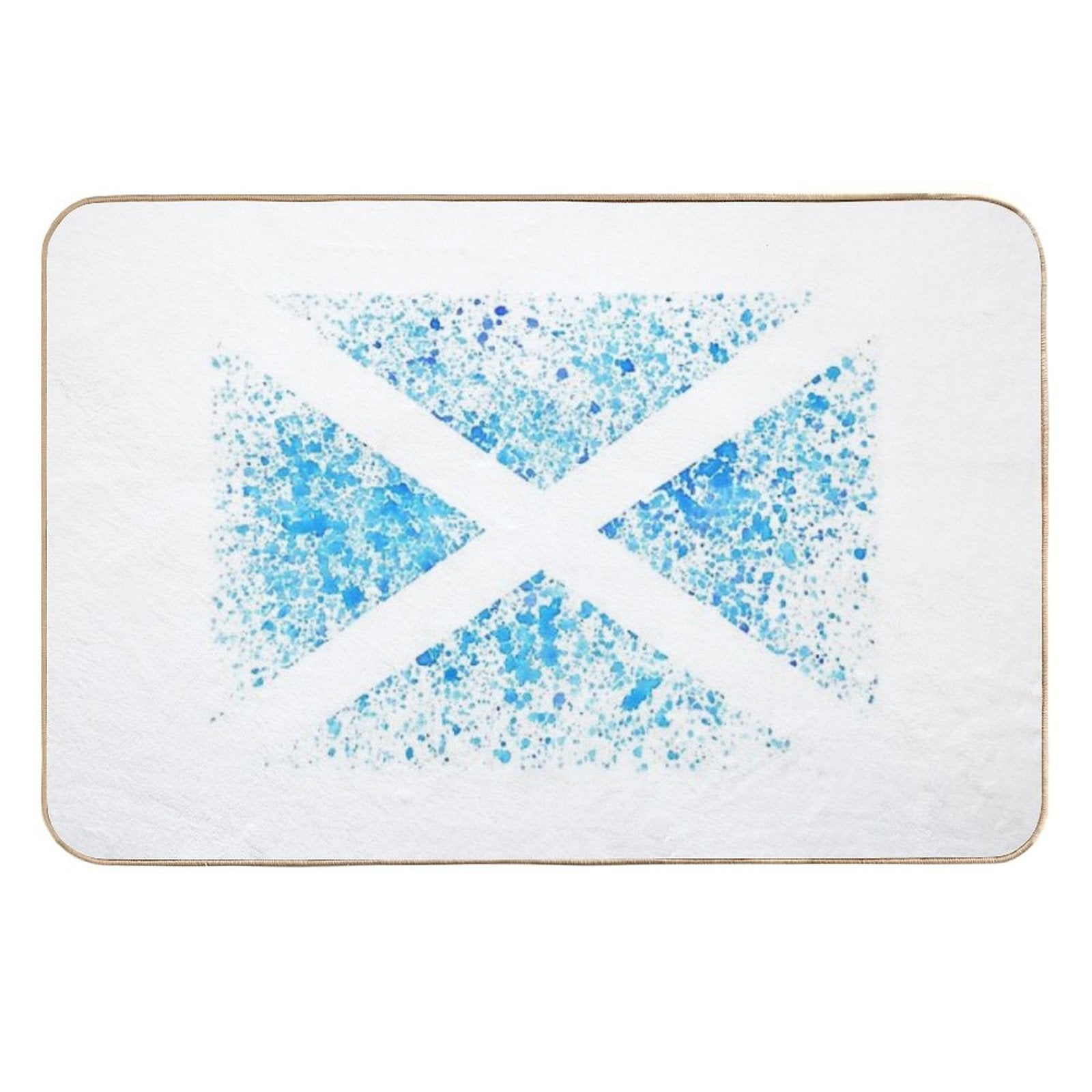 Scottish Saltire Flag - The Cross of St Andrew, Patron Saint of Scotland  Easy To Clean Bath Mat