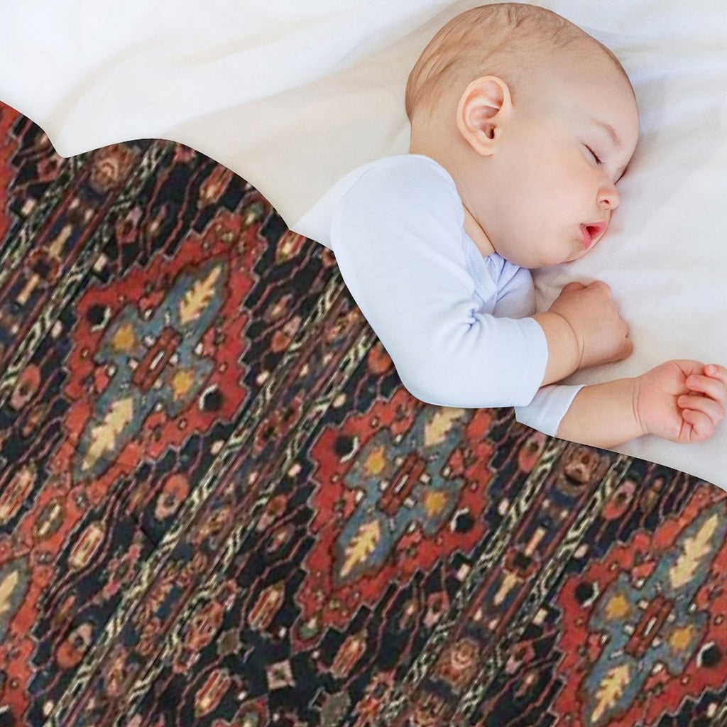 Twin Diamonds Machine-washable Throw Blanket