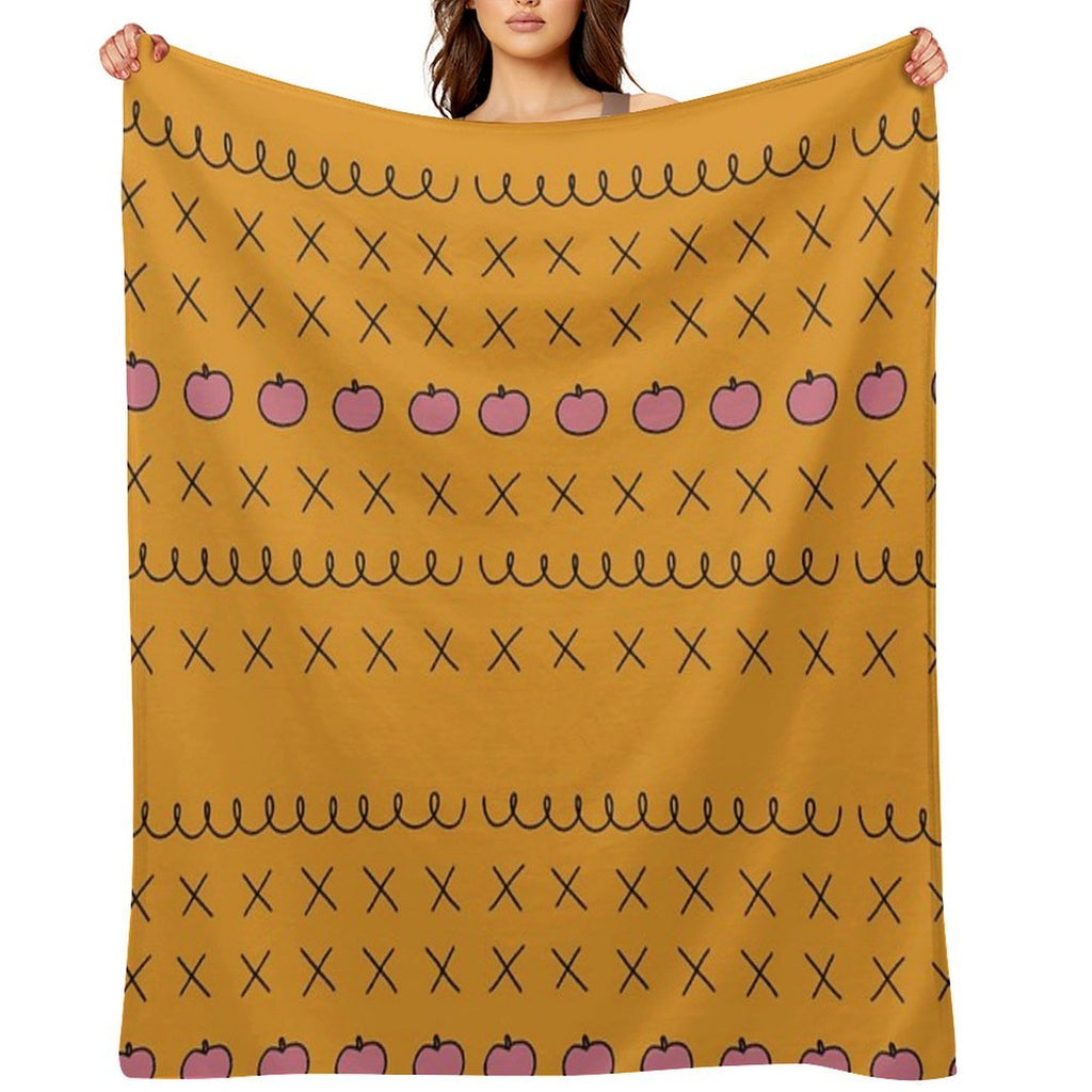 Horsin Around Machine-washable Throw Blanket