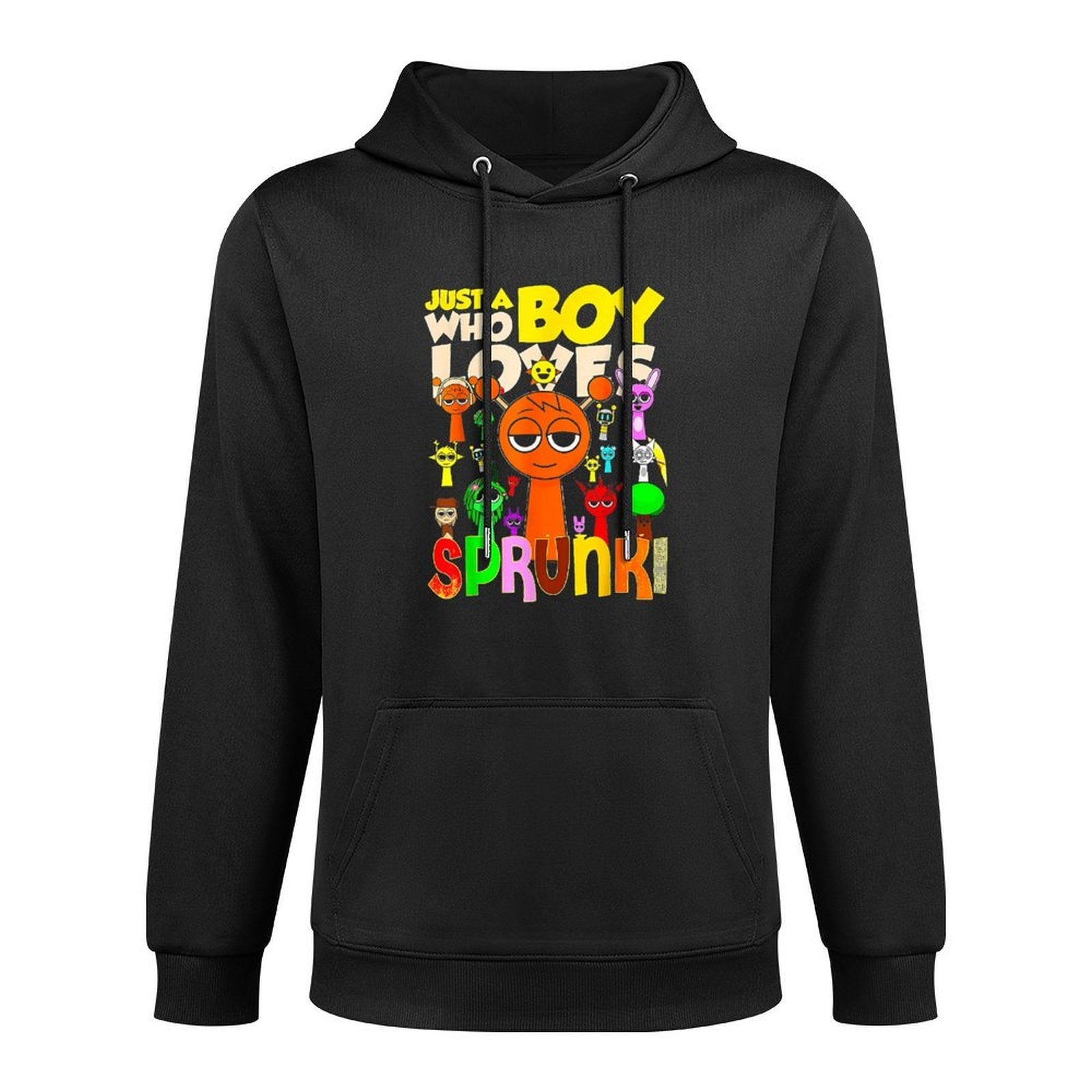 Just A Boy Who Love Spunk It's My Birthday Kids Colorfast Hoodie