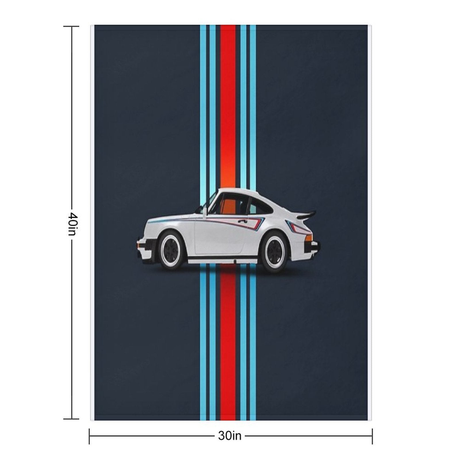 930 Martini Durable Throw Blanket