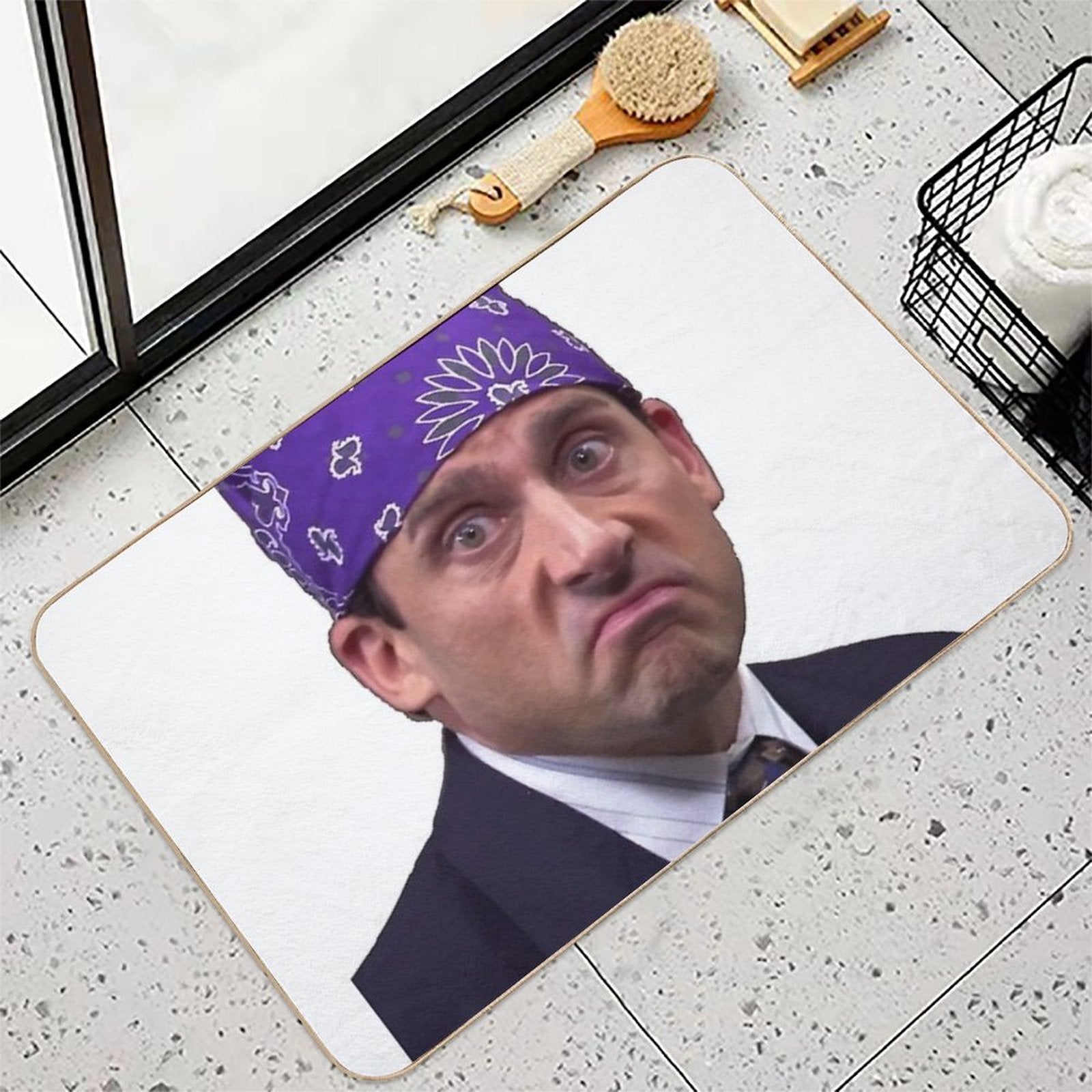 Prison Mike  High-Traffic Bath Mat