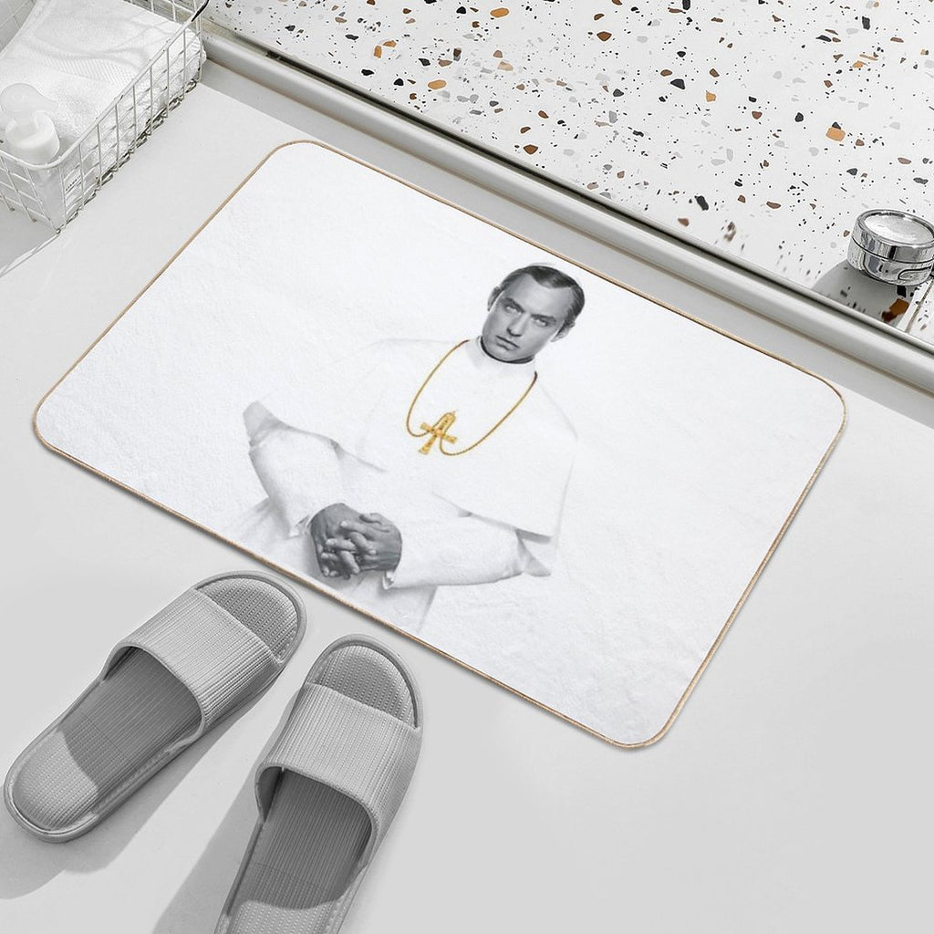 Lenny Belardo - Young Pope Pius XIII - Jude Law  Anti-Trip Bath Mat