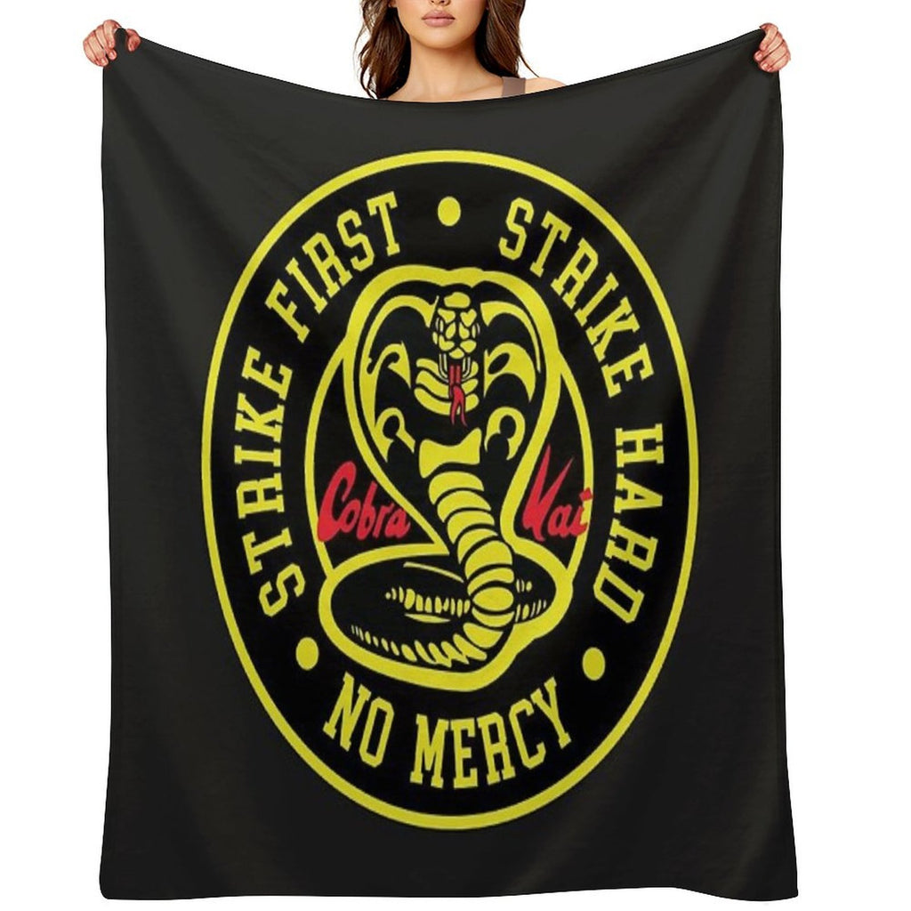 Cobra Kai Wrinkle-free Throw Blanket
