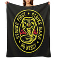 Cobra Kai Wrinkle-free Throw Blanket