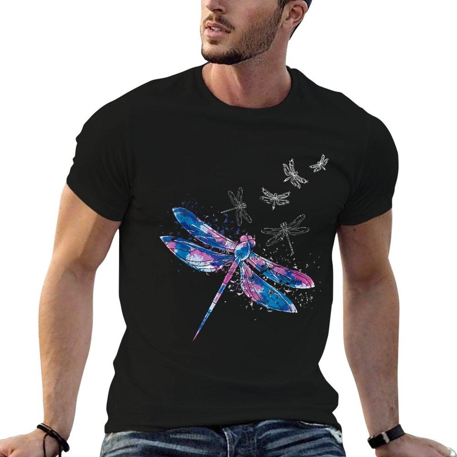 Wildlife Animal Insect Nature Girls Women Gift Dragonfly  Classic T-Shirt