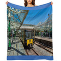 Tynemouth Metro Train Versatility Throw Blanket