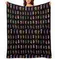 Terraria NPCs Versatility Throw Blanket