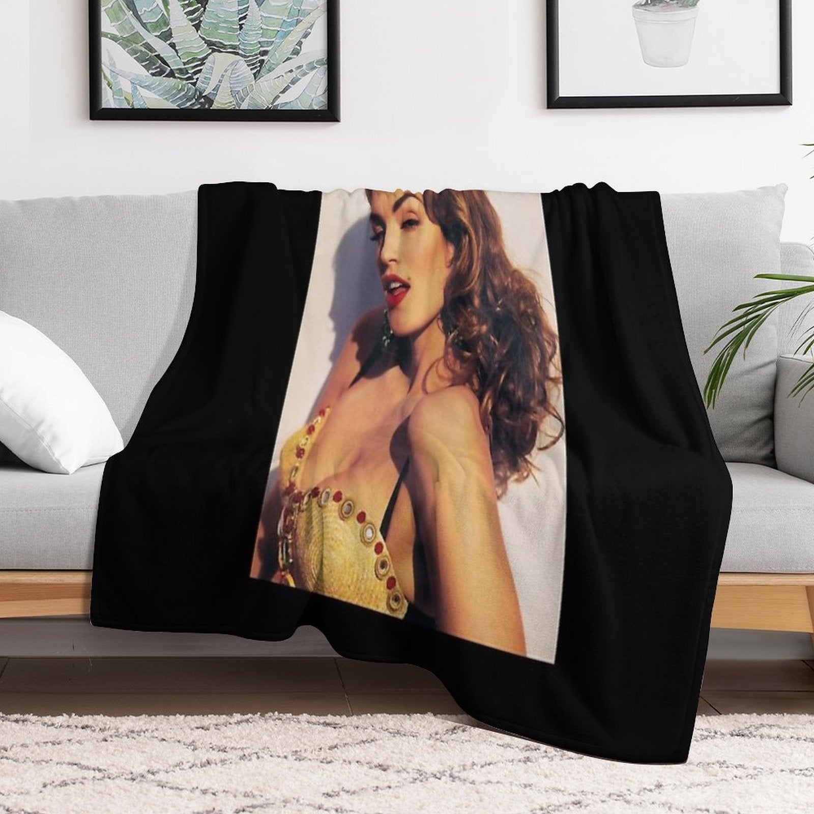 Mens Best Cindy Crawford Awesome For Movie Fan Gift-ready Throw Blanket