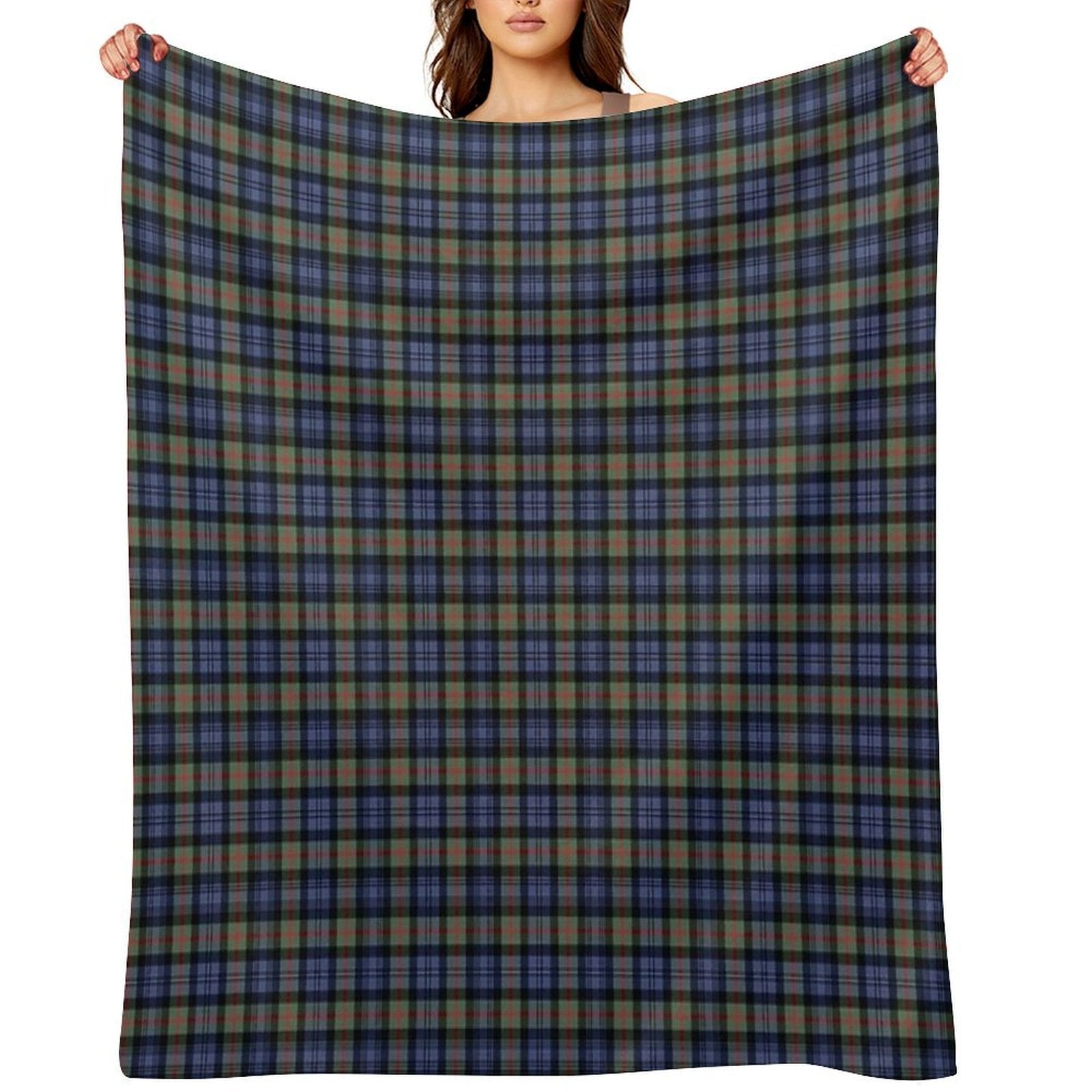 Clan Murray Tartan (Ancient) Comfort Throw Blanket