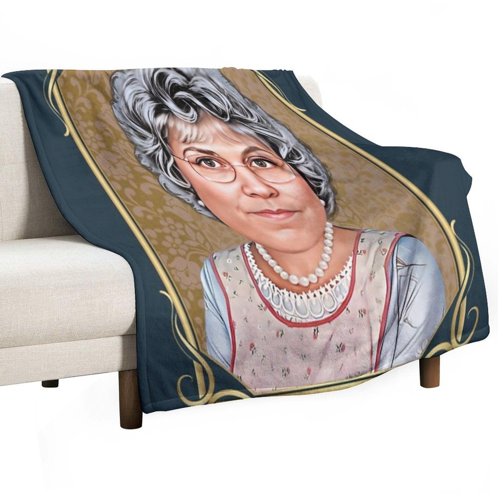 Mama's Family Quick-dry Throw Blanket