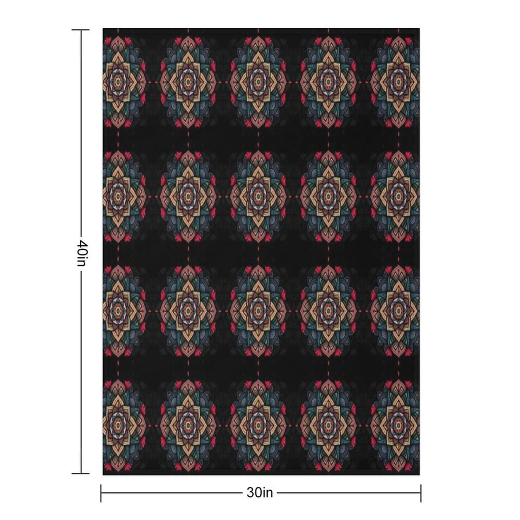 Colorful Style Gift-ready Throw Blanket