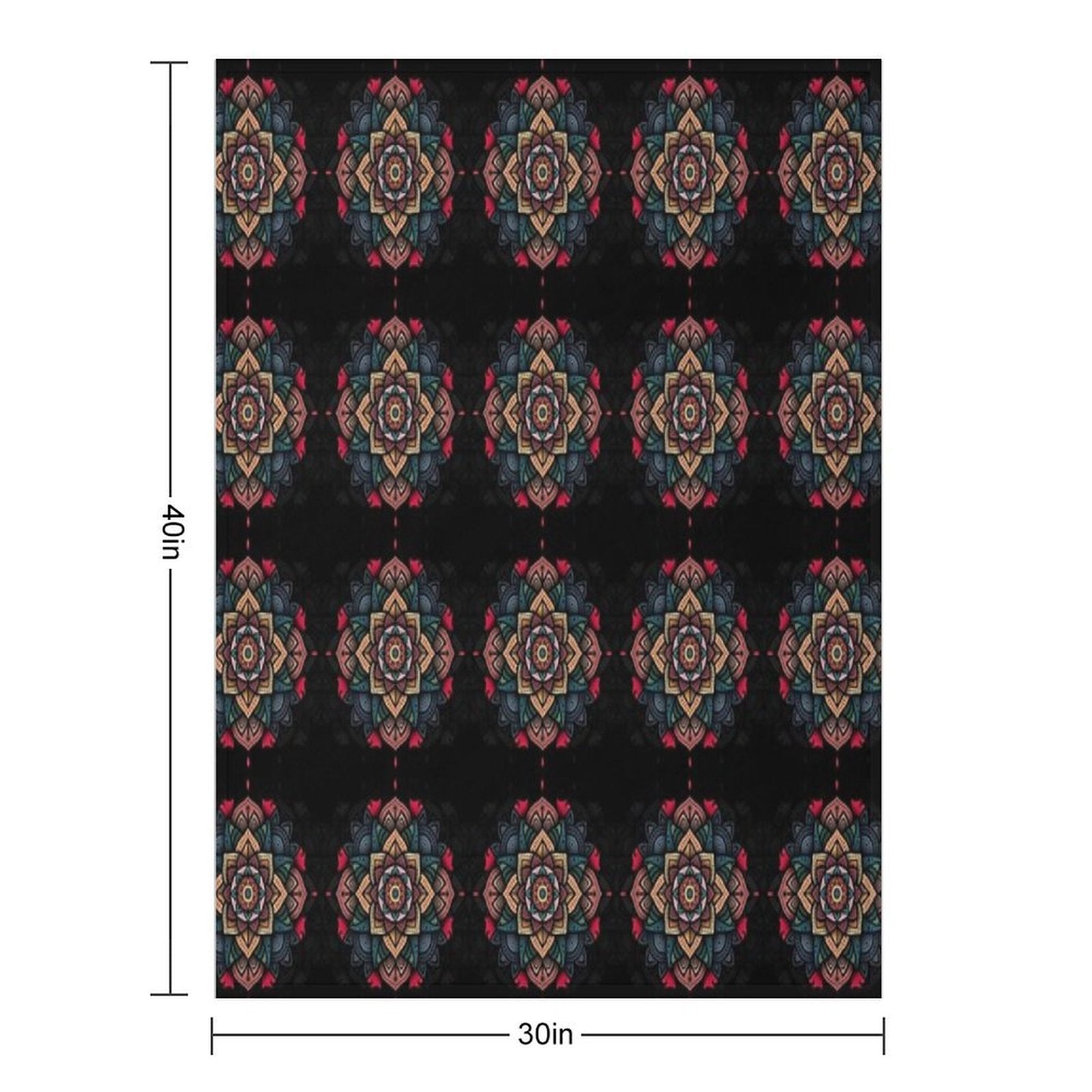 Colorful Style Gift-ready Throw Blanket