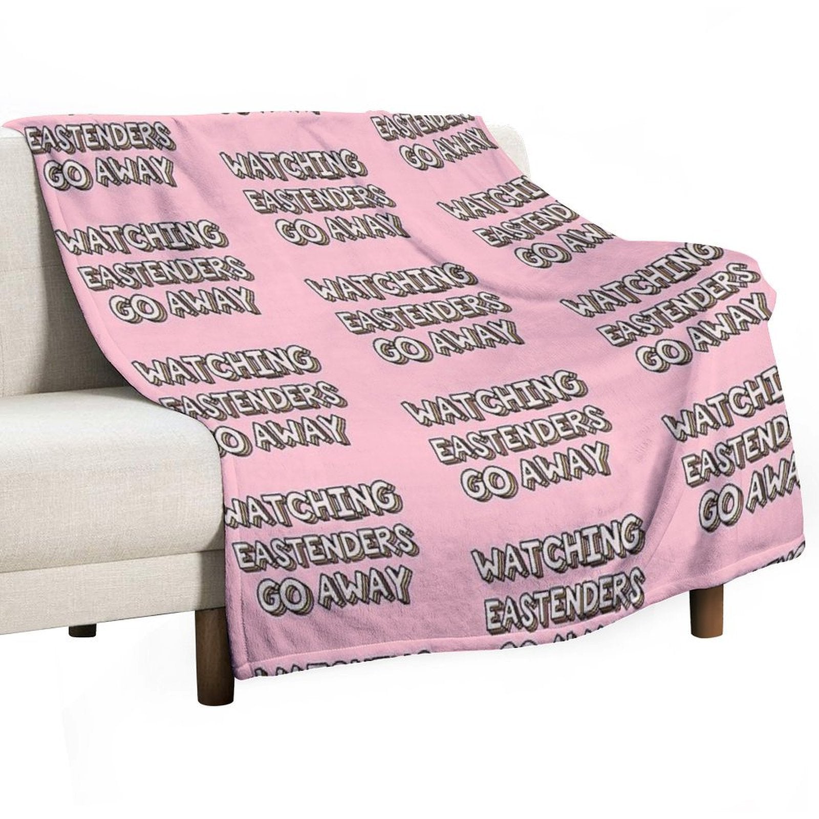 Watching Eastenders Go Away Gift-ready Throw Blanket