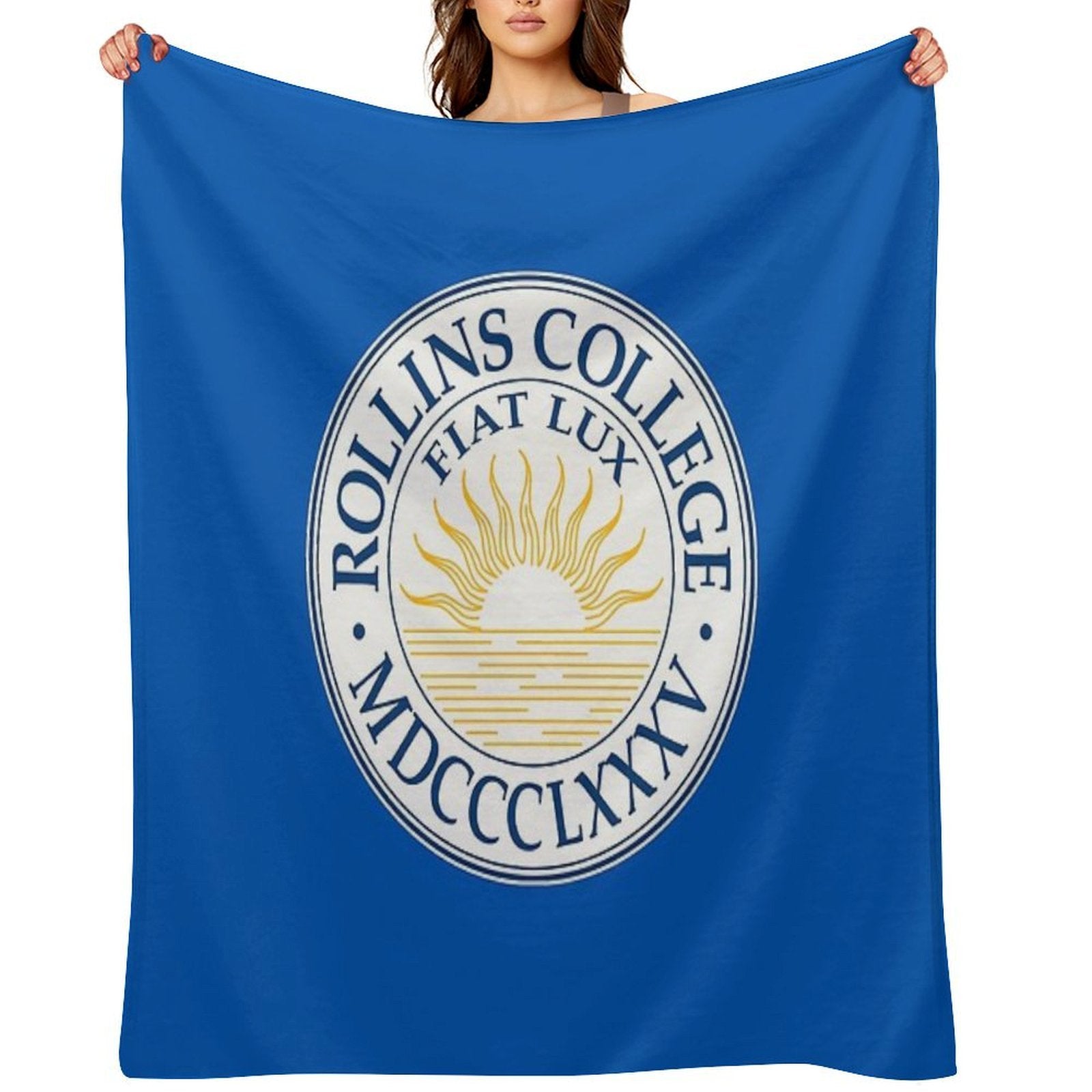 Rollins College Gift-ready Throw Blanket