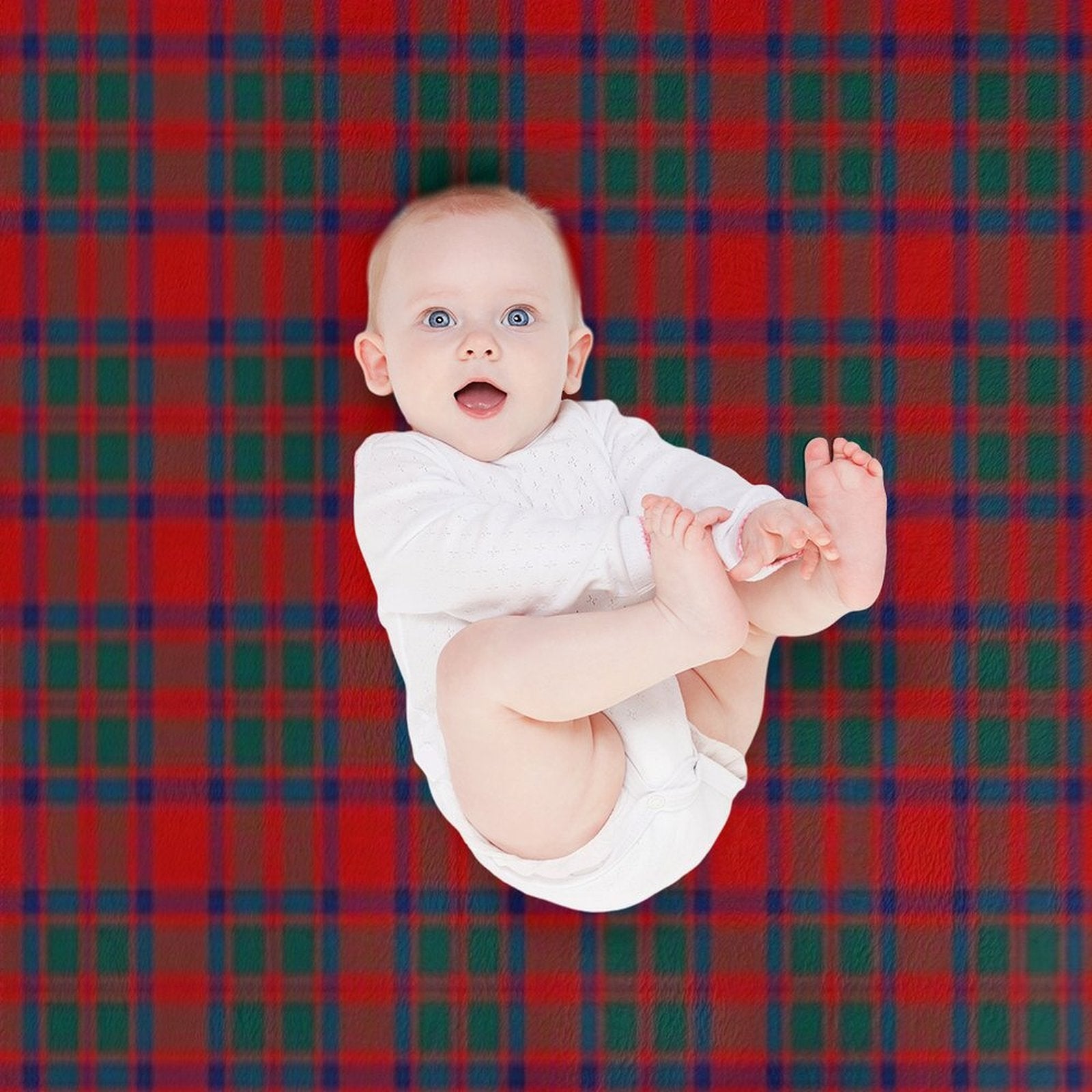 Clan MacKintosh Tartan Shrink-resistant Throw Blanket