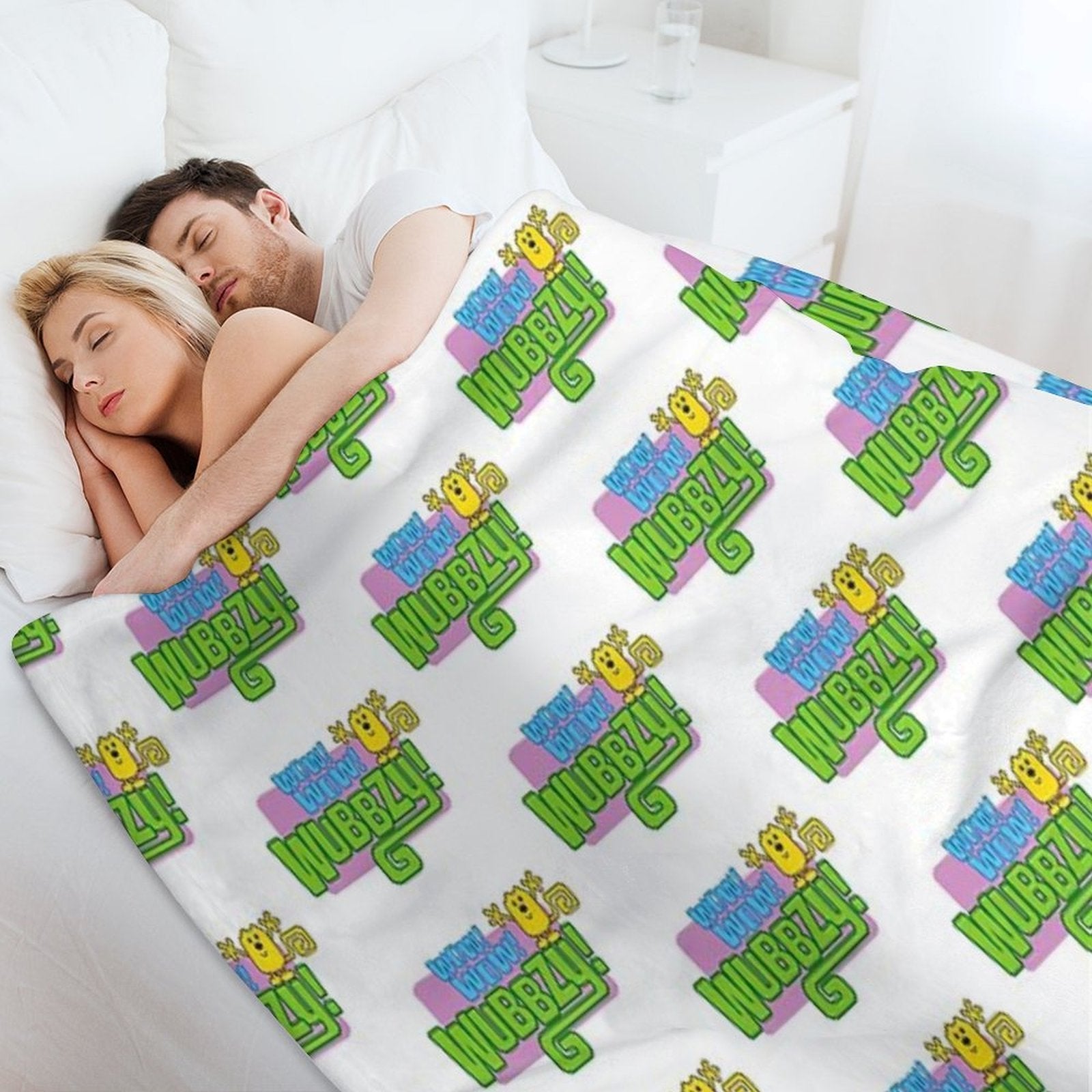 Wow Wow Wubbzy Anti-pilling Throw Blanket