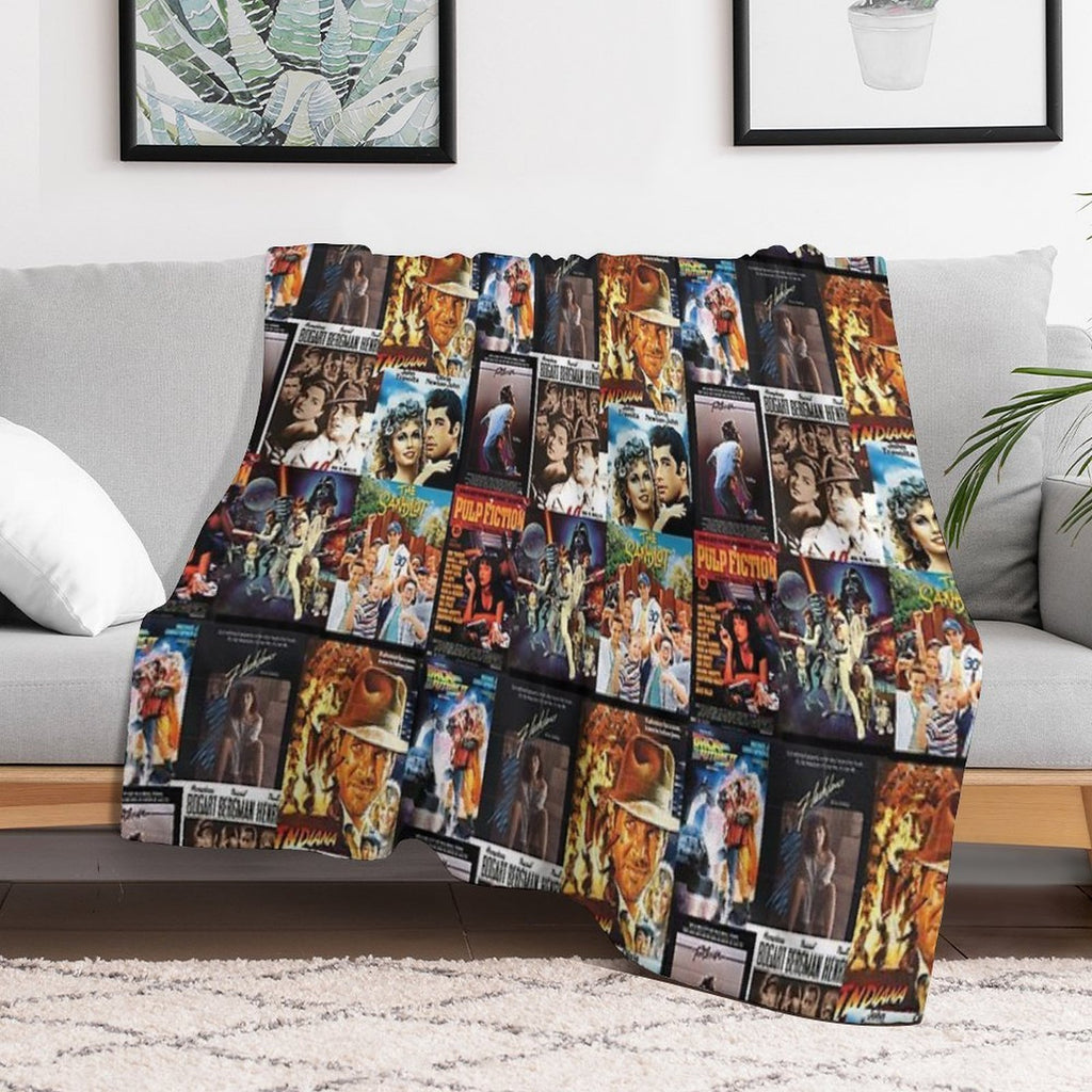 Classic Movies Plush Throw Blanket
